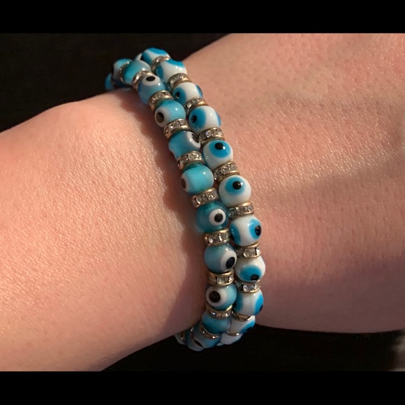 Jewelry - Set of 2 Evil Eye Bracelets